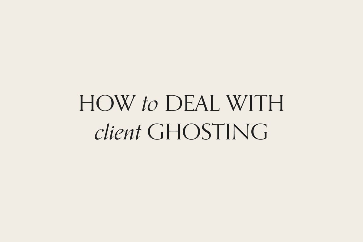 client ghosting